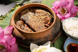 Niêu cá kho chất lượng sau khi hoàng thành